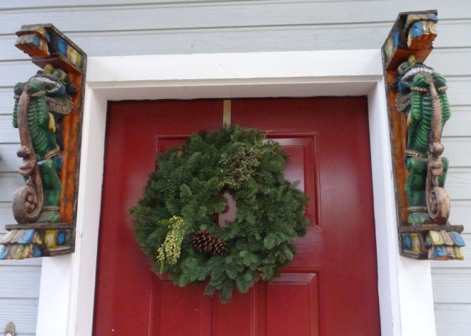 A Simple Wreath This Year